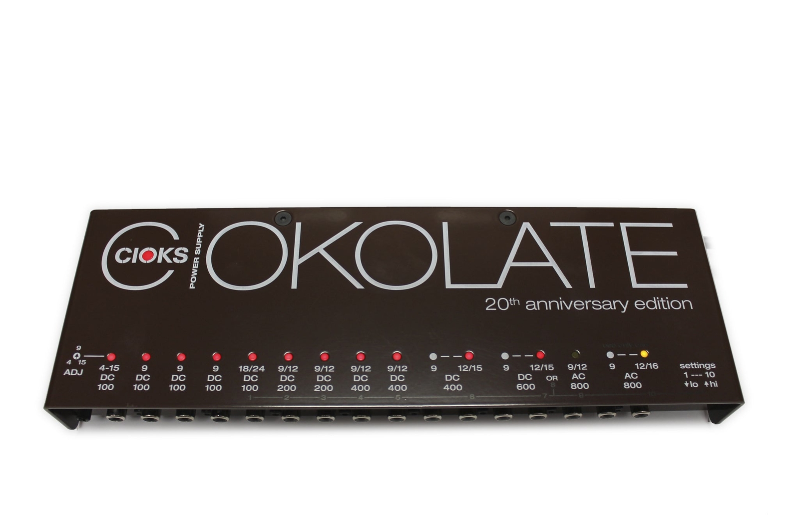 CIOKS CIOKOLATE Power Supply 16 Outlets 13 Isolated Sections DC & AC (Open Box)