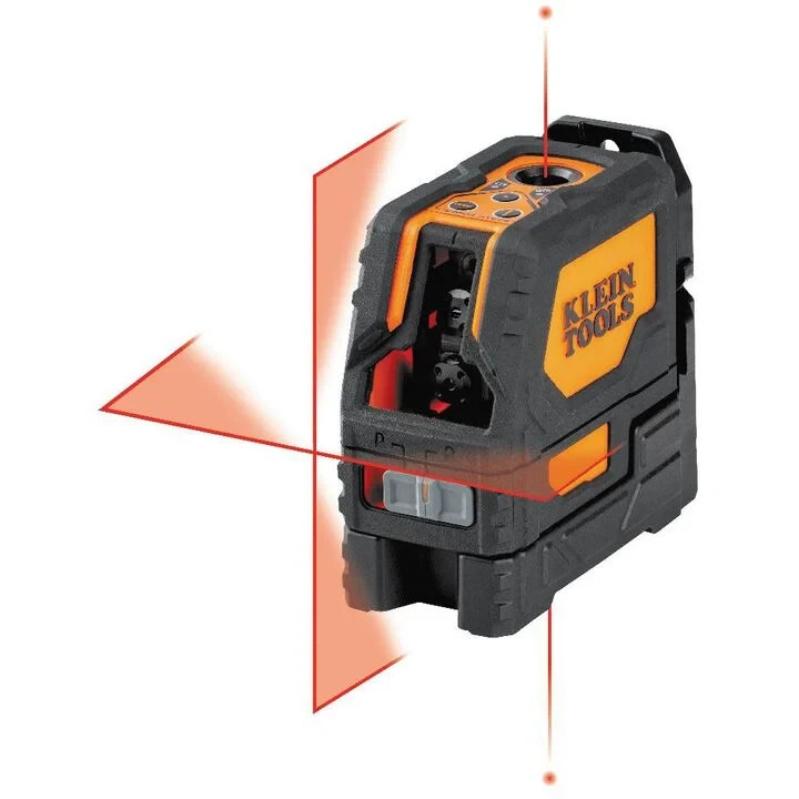 Klein Tools 93LCLS Laser Level, Self-Leveling Red Cross-Line Level & Plumb Spot