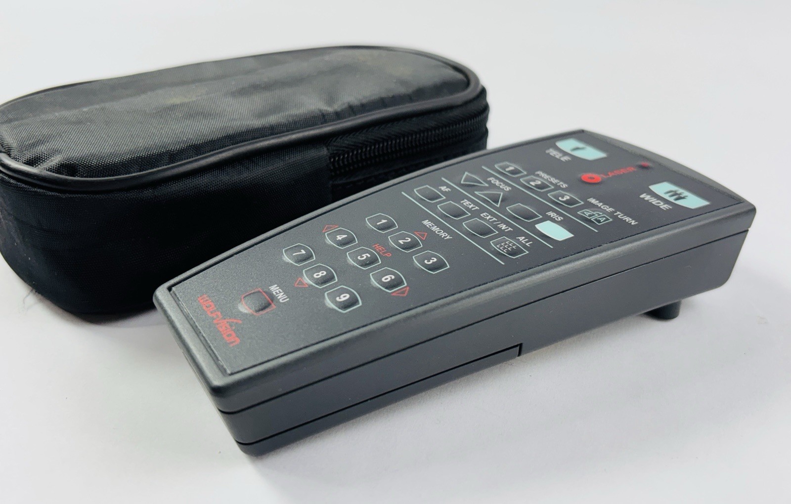 WolfVision Visualizer Remote Control with Case - Tested & Working - Genuine