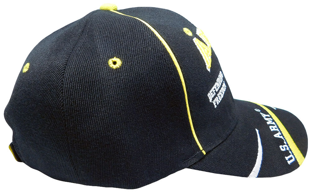 U.S. Army Defending Freedom OFFICIALLY LICENSED With Star Baseball Cap Hat