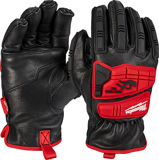 Milwaukee 48-22-8781 Impact Cut Level 5 Goatskin Leather Gloves - M