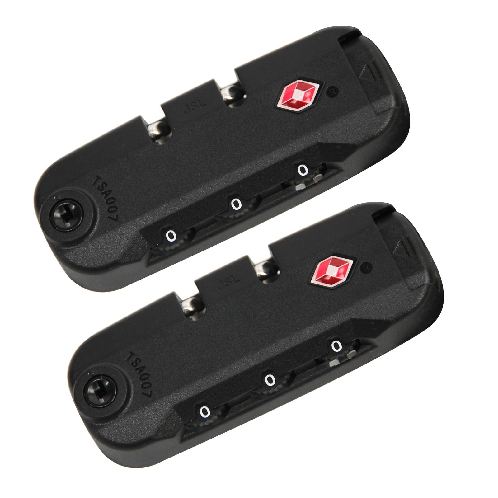 Zoofen 2 Pack Luggage Lock TSA007 Security Lock Luggage Suitcase Baggage Lock