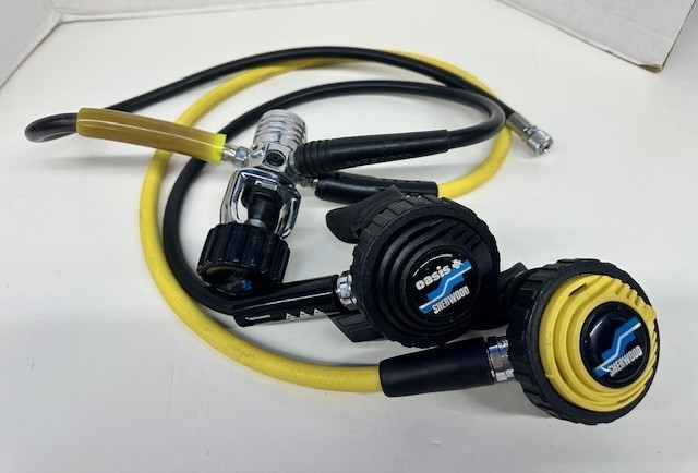 Sherwood Oasis Regulator with Octopus,Yoke, Regulator Set-up, Scuba Diving