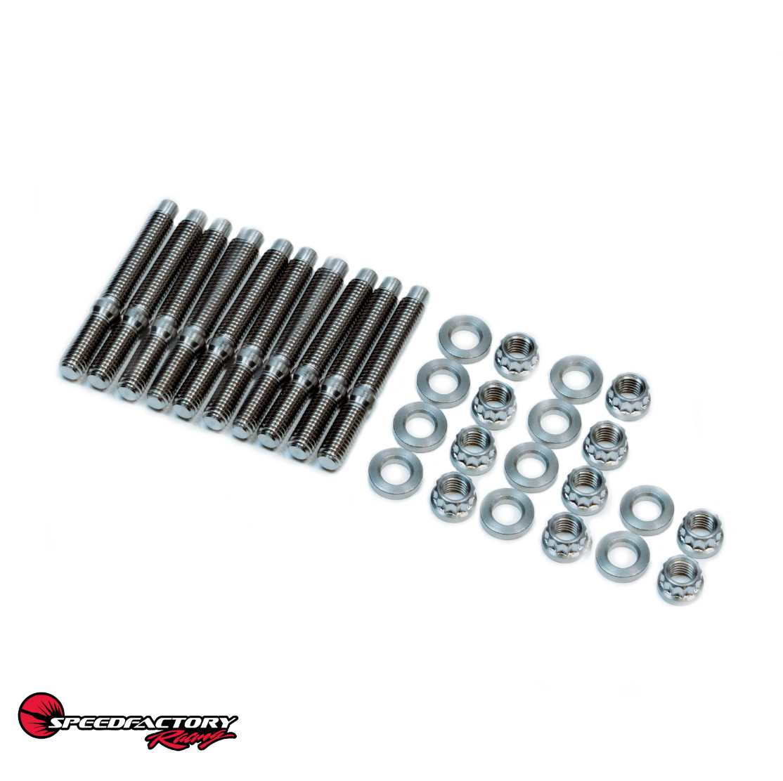 SpeedFactory Stainless Steel Intake / Exhaust Manifold Stud Kits 45mm M8x1.25