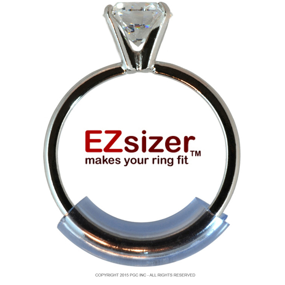Ring Size Adjuster by EZsizer- Set of 3 (1-narrow, 1-medium, 1-wide) Ring Guard