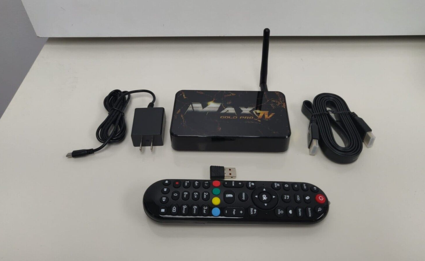 MAXTV GOLD PRO 5G 4K Quad Core 64 Bit ANDROID 9.1 (2023) UPDATED ,MORE POWERFUL