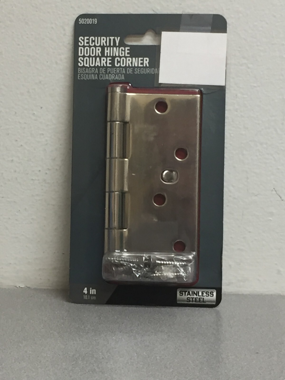 01-3550-430 4 in. L Stainless Steel Residential Door Hinge 1 pk