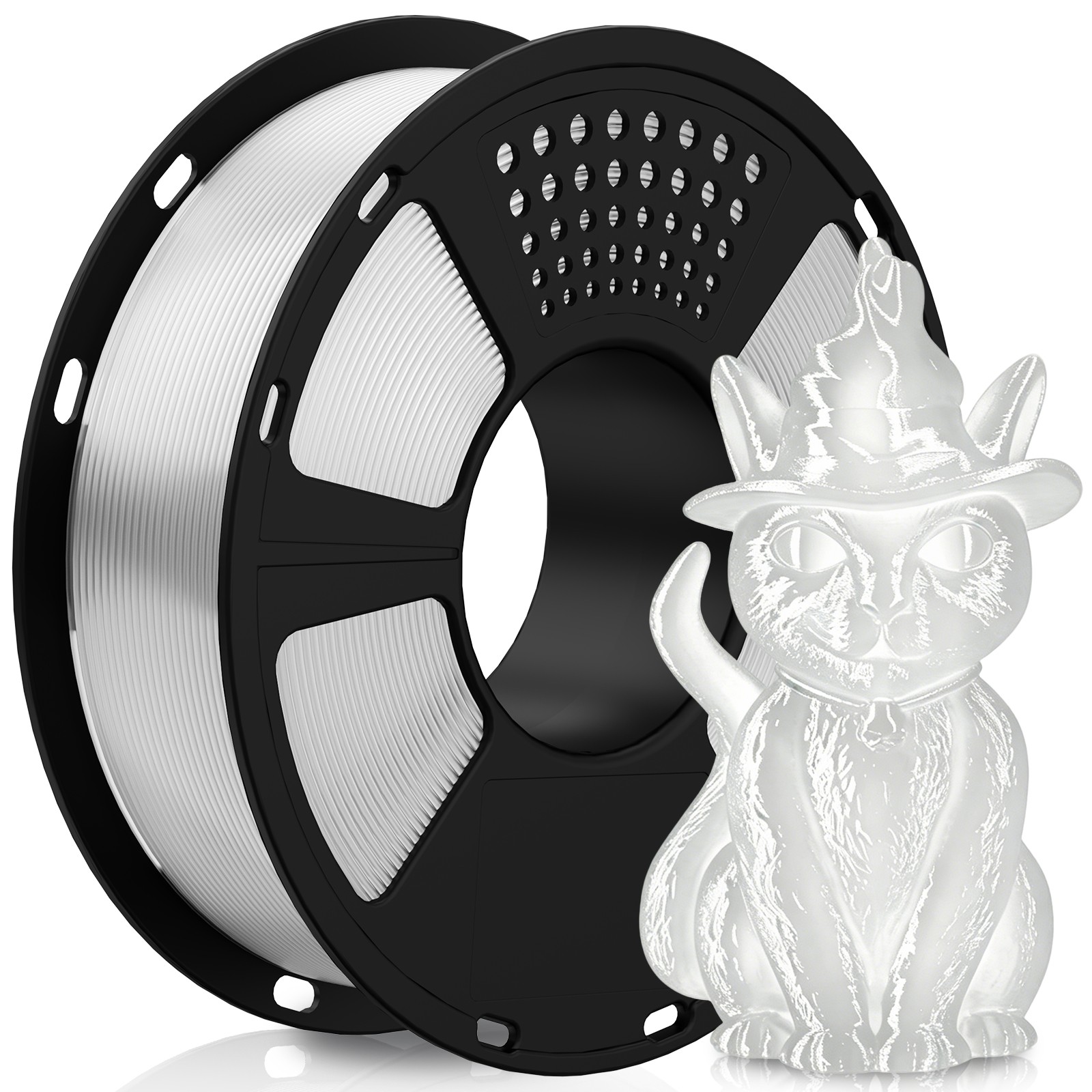 Geeetech 3D Printer Filament HS-PLA Transparent 1.75mm 1KG Printer Consumables