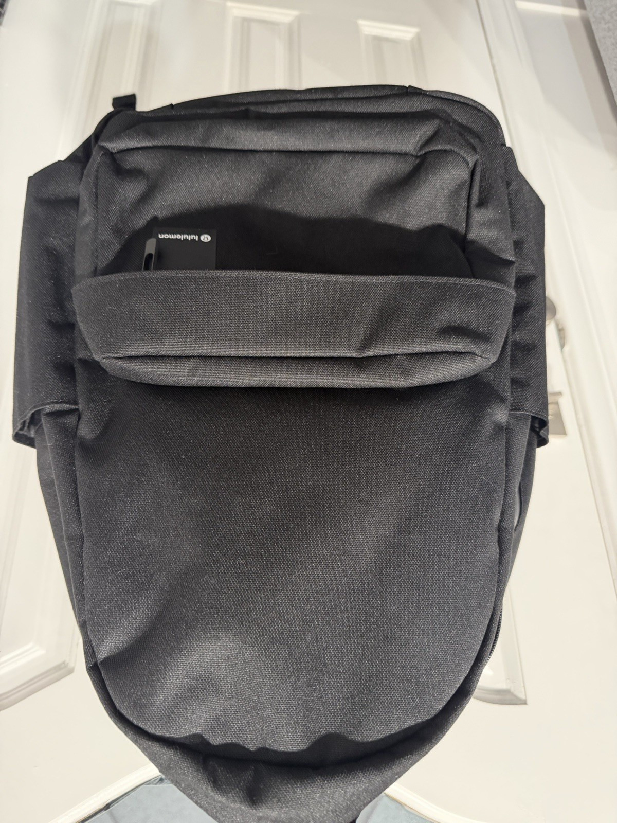 lululemon Command the Day Backpack Black Nylon Fits 15" Laptop 4 Pockets