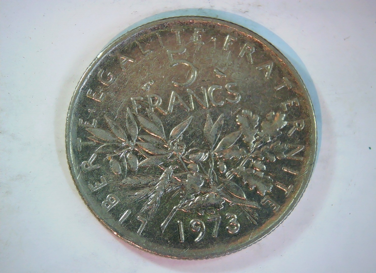 France 1973 5 Francs Semeuse (La Semeuse) Coin