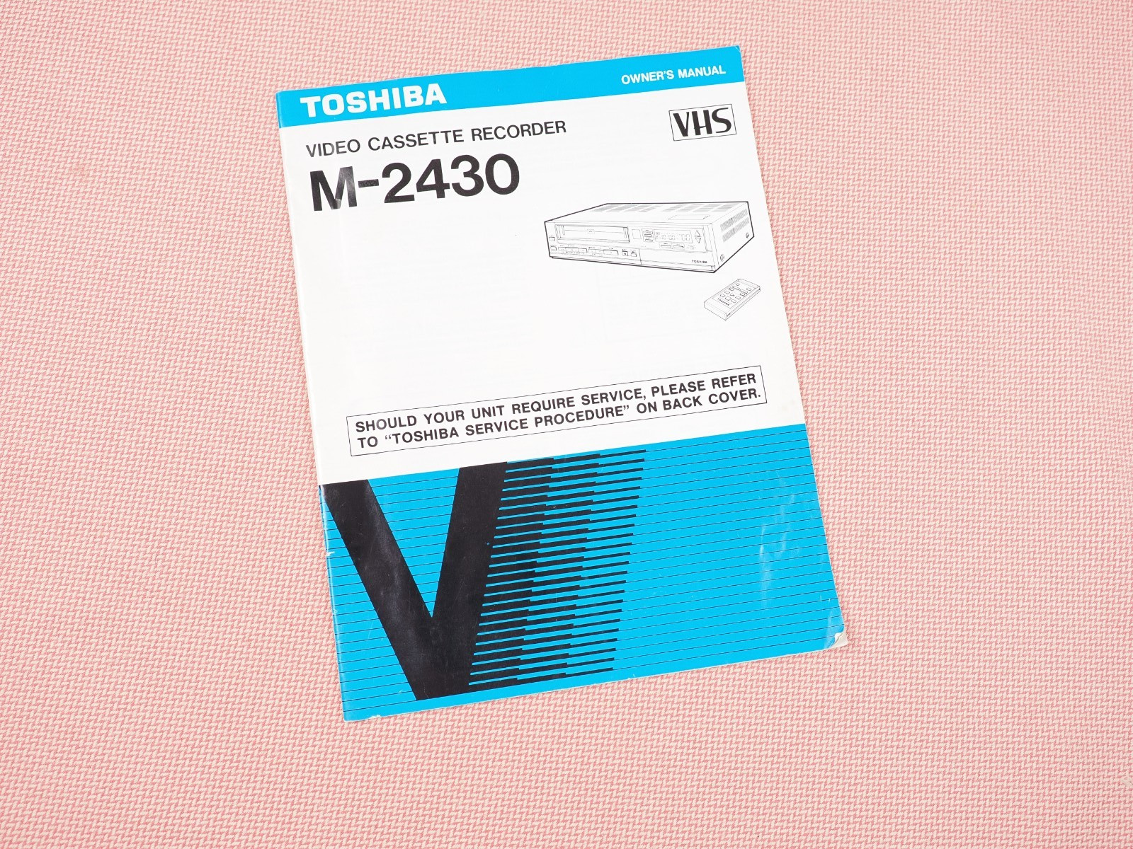 Toshiba M-2430 Owners Manual