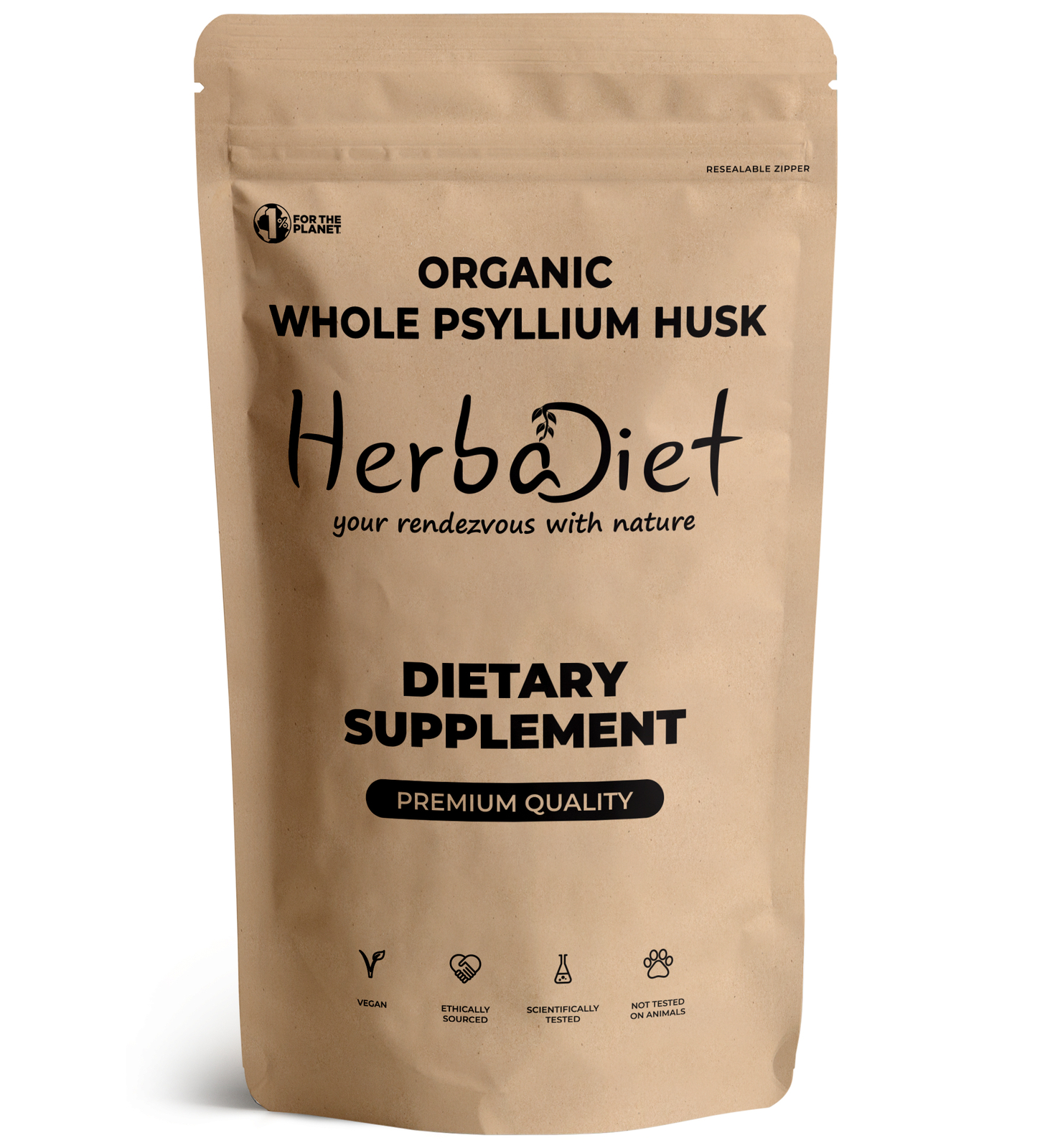 Organic Psyllium Husk Powder Fine Milled Natural Soluble Fibre Isabgol IBS Detox