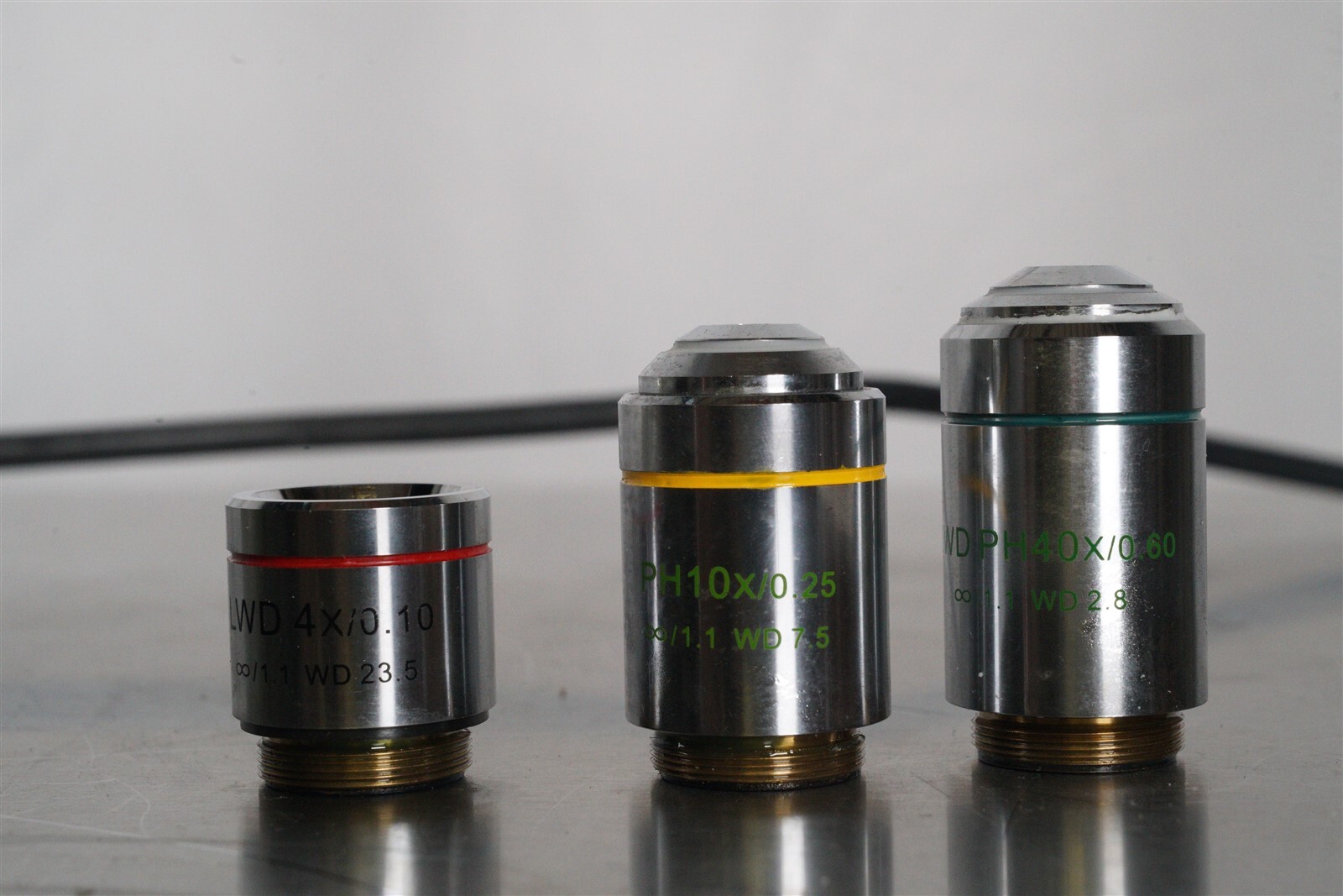 Motic AE31 Inverted Phase Contrast Microscope W 4X, PH 10X, PH 40X Objectives