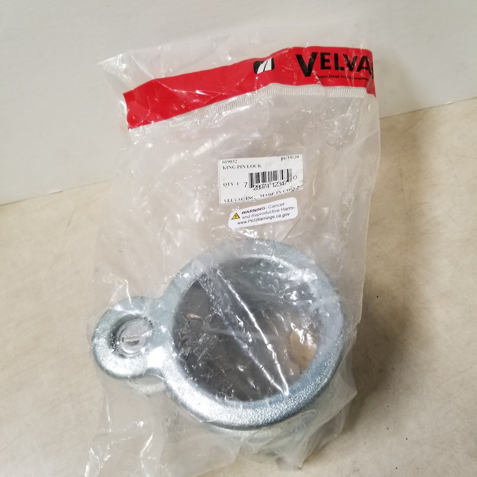 VelVac 019032 King Pin Lock 728974123470