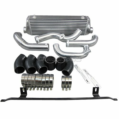Turbo Intercooler kit Cold Air Intake 3" HeatShield For 02-05 Audi A4 B6 1.8T