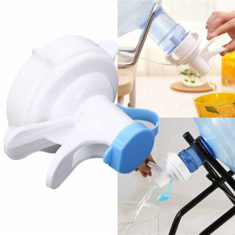 Water Bottle Top Spigot Valve Faucet Dispenser Bucket Bibcock Press Pump Home,Q6