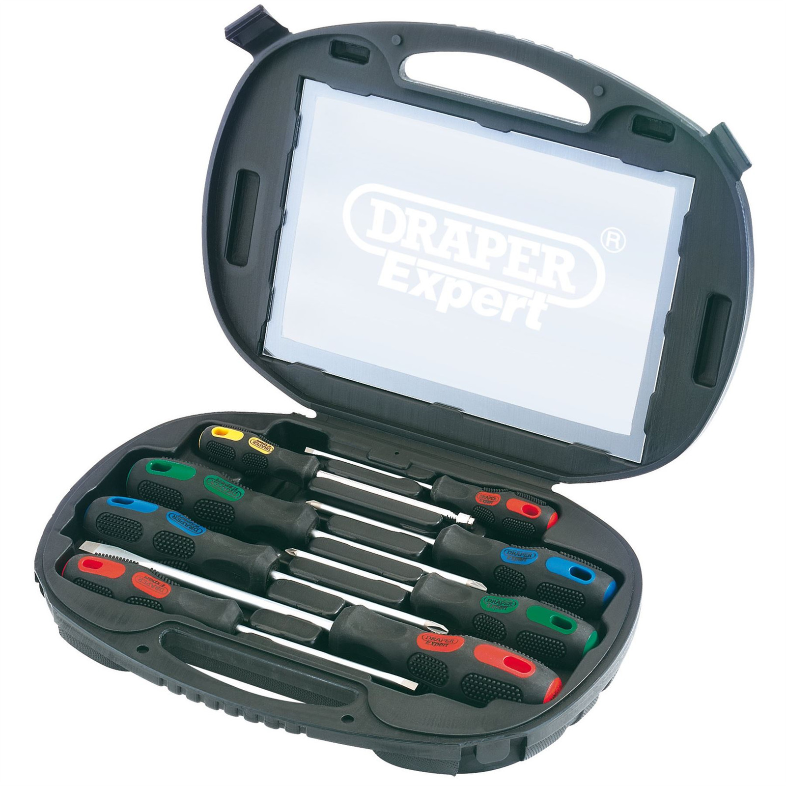 Draper 40002 Screwdriver Set in Case 8 Piece