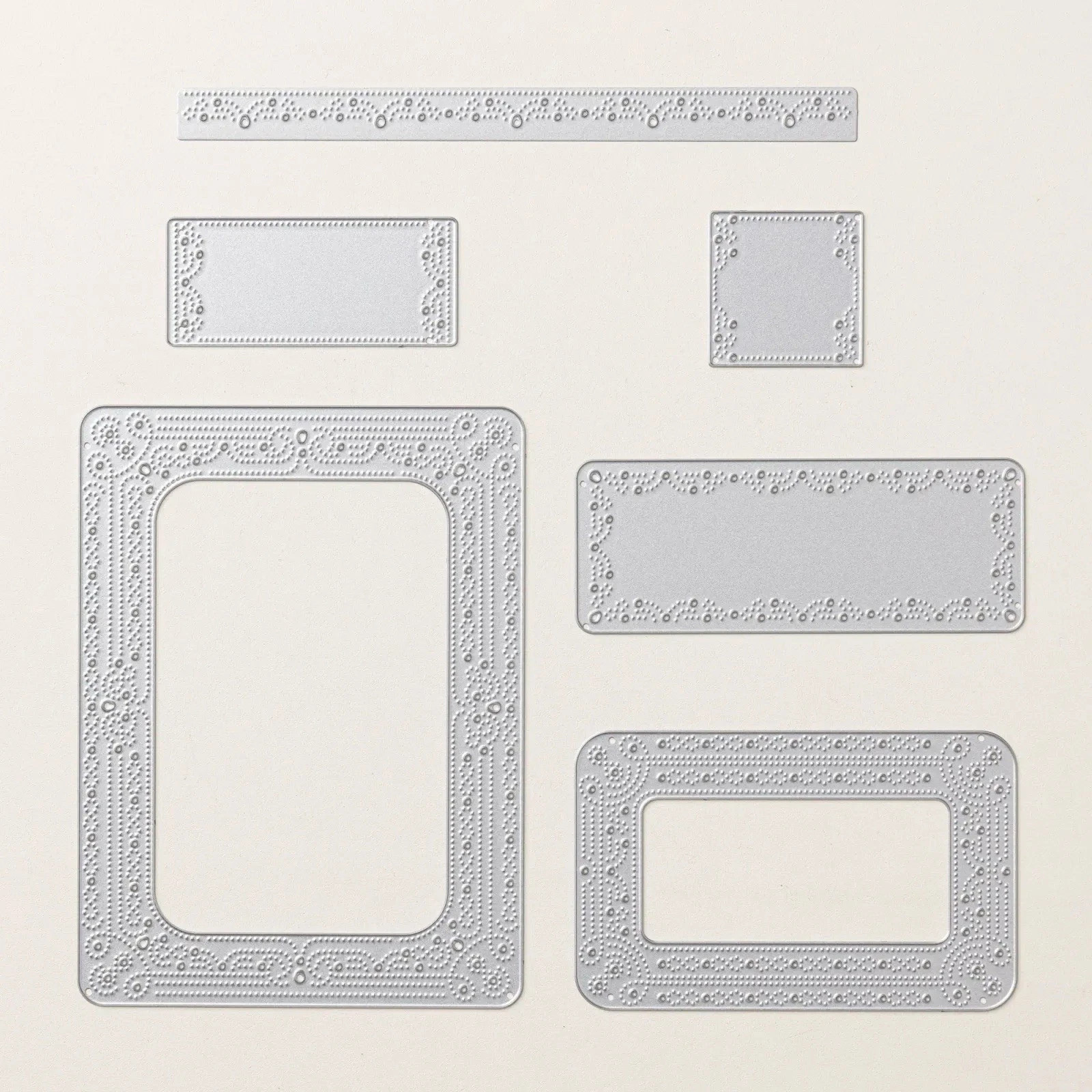 Stampin' UP! SENTIMENTAL FRAMING Dies NEW IN PACKAGE  SET OF 6