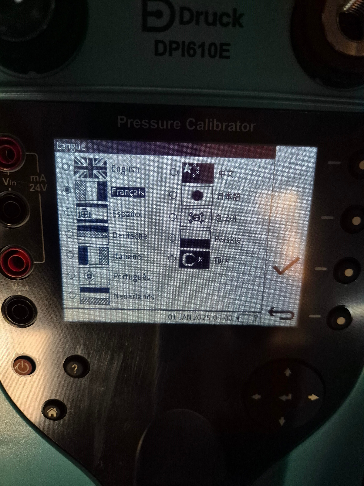 DRUCK DPI610E Pressure Calibrator