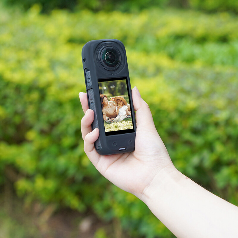 Camera Body Drop and Scratch Protection Silicone Case Accessory For Insta360 X4