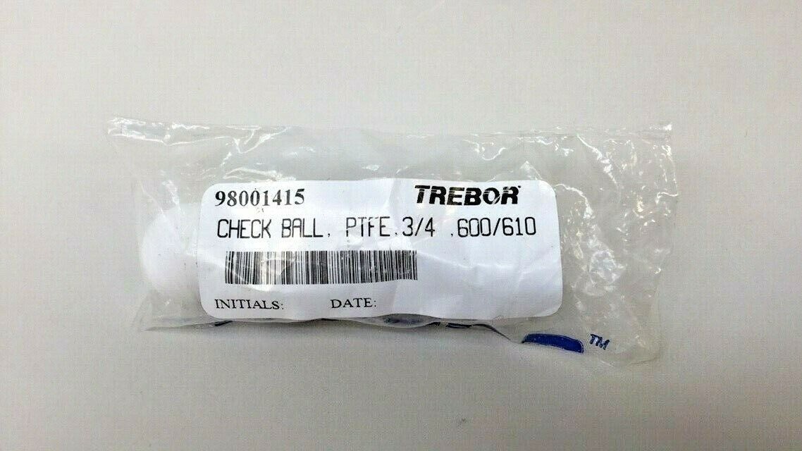Trebor 98001415 Check Ball PTF 3/4" (Pack Of 4) For 610 620 Pump