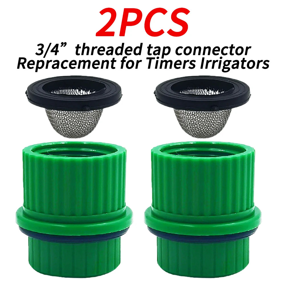 3/4 Inch Tap Connector Repair Replacement Automatic LCD Display Watering Timer I