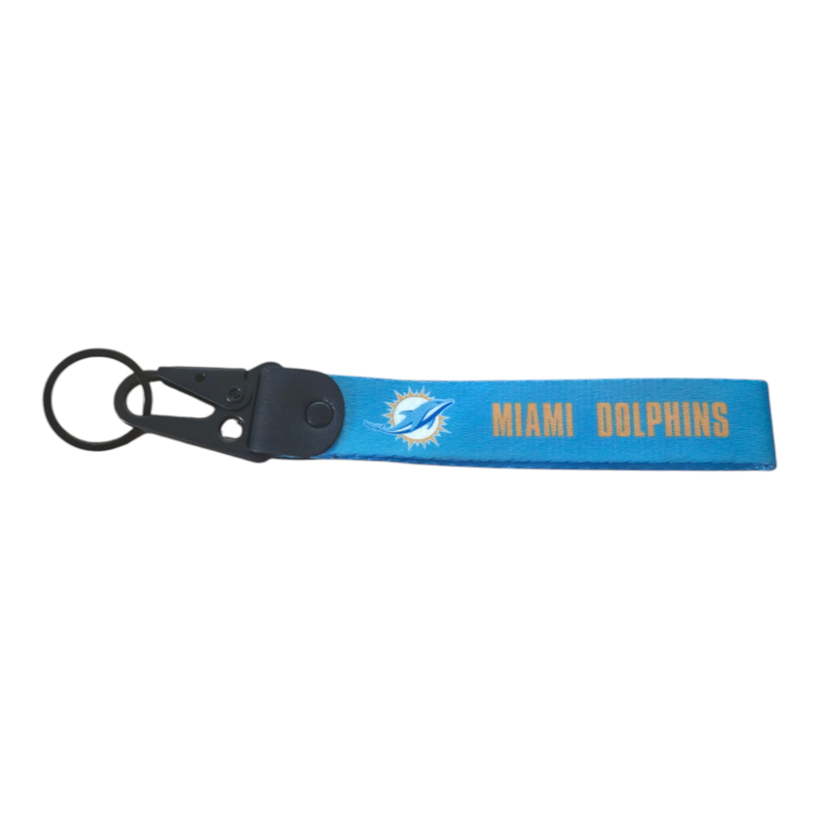Miami Dolphins carabiner lanyard keychain Brand New Free Shipping