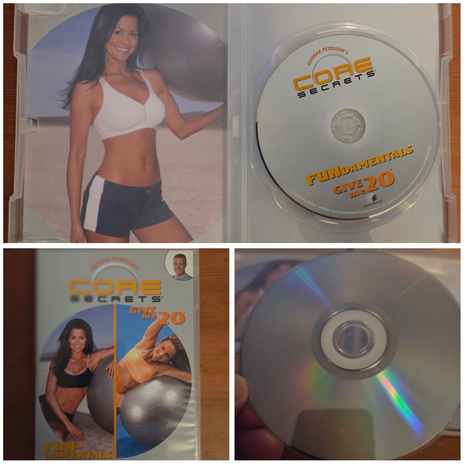 Gunnar Peterson's Core Secrets - DVD Workout - 10 DVD Lot