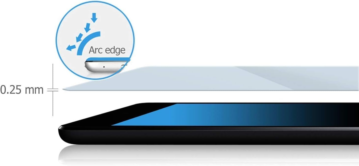 2 Pack Screen Protector for iPad 9th 8th 7th Generation 10.2 Inch,Tempered Glass