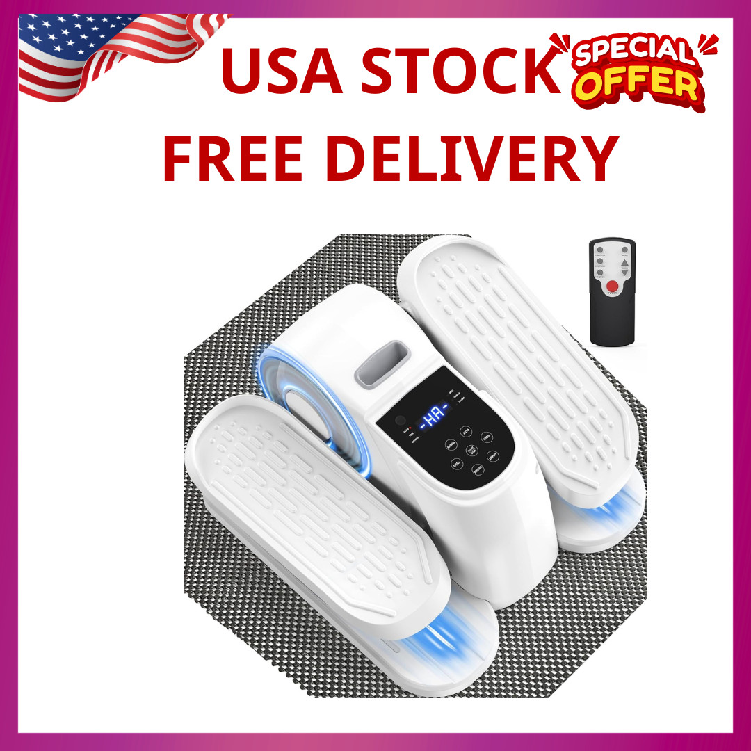 Ellipse Leg Exerciser for Seniors, Quiet & Portable Electric Seated Eclipse E