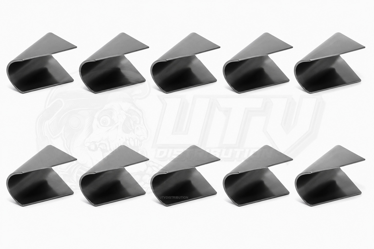 Steel Corner Weld In Taco Style Saddle Gusset For 1-3/4" Tube Roll Cages 10 PCS