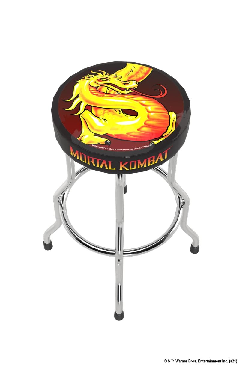 Officially Licensed Midway Arcade1up Adjustable Stool - Midway Legacy Edition