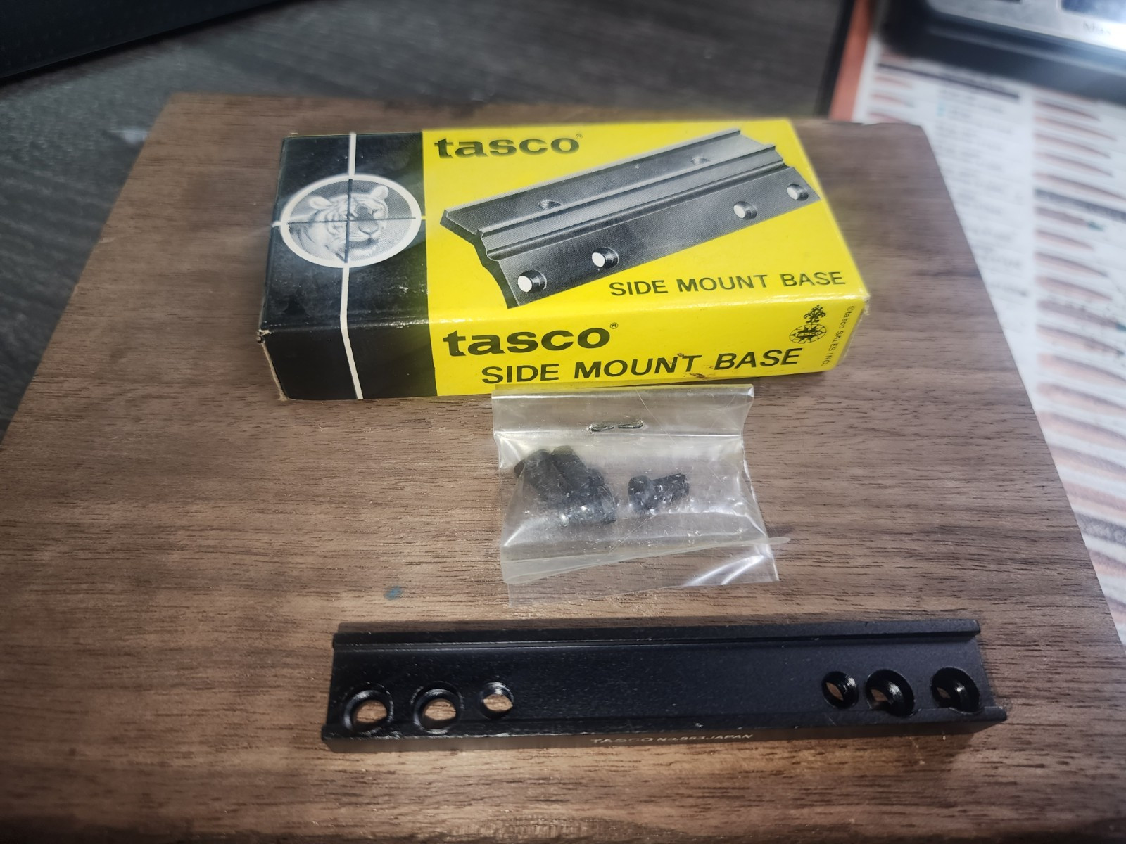 Vintage NOS Tasco Japan No. 883 Side Mount Base 22 Remington Winchester Marlin