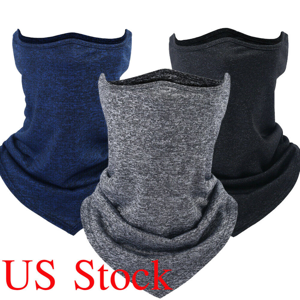 Men Women Cooling Neck Gaiter Fishing Bandana Wind UV Protection Face Mask Scarf