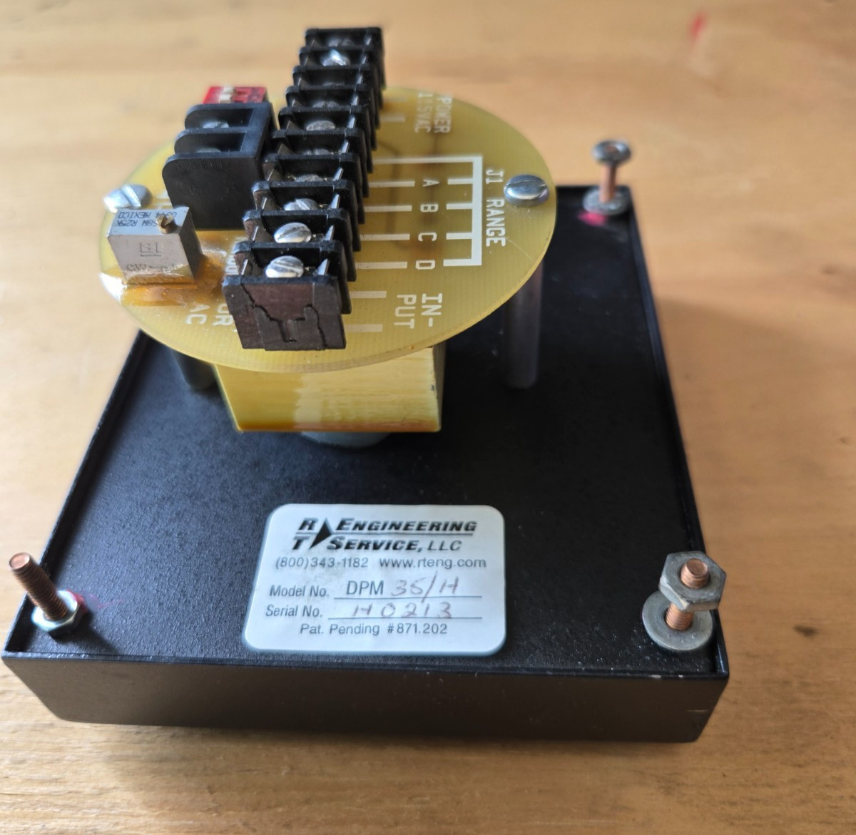 RT Engineering DPM-35 H Digital Readout Panel Meter