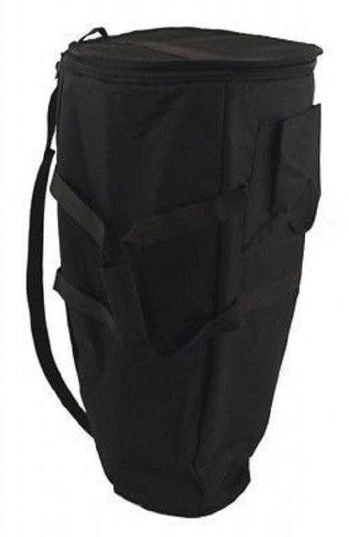 Deluxe Thick Padded 13.5 Inch Conga Gig Bag Zension Black Heavy Duty Nylon