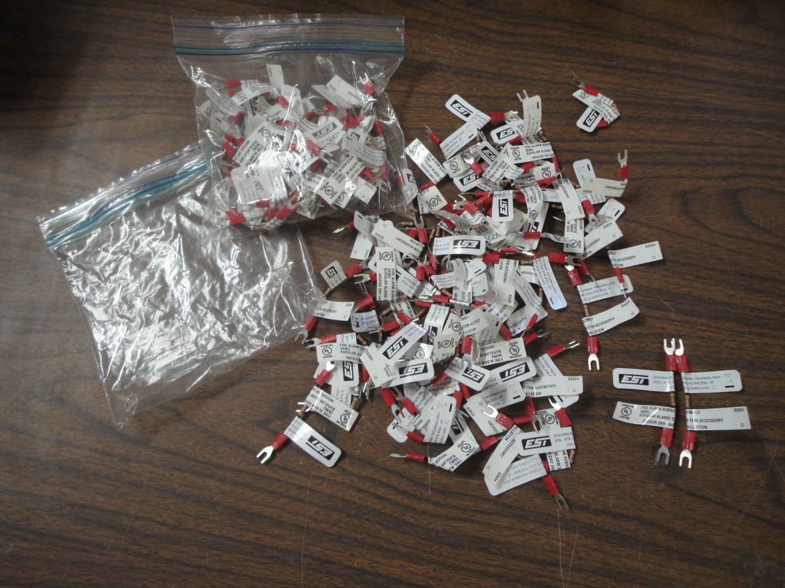 "LOT of 20" "BRAND NEW" Edwards - EST 47K End Of Line Resistors #S3424