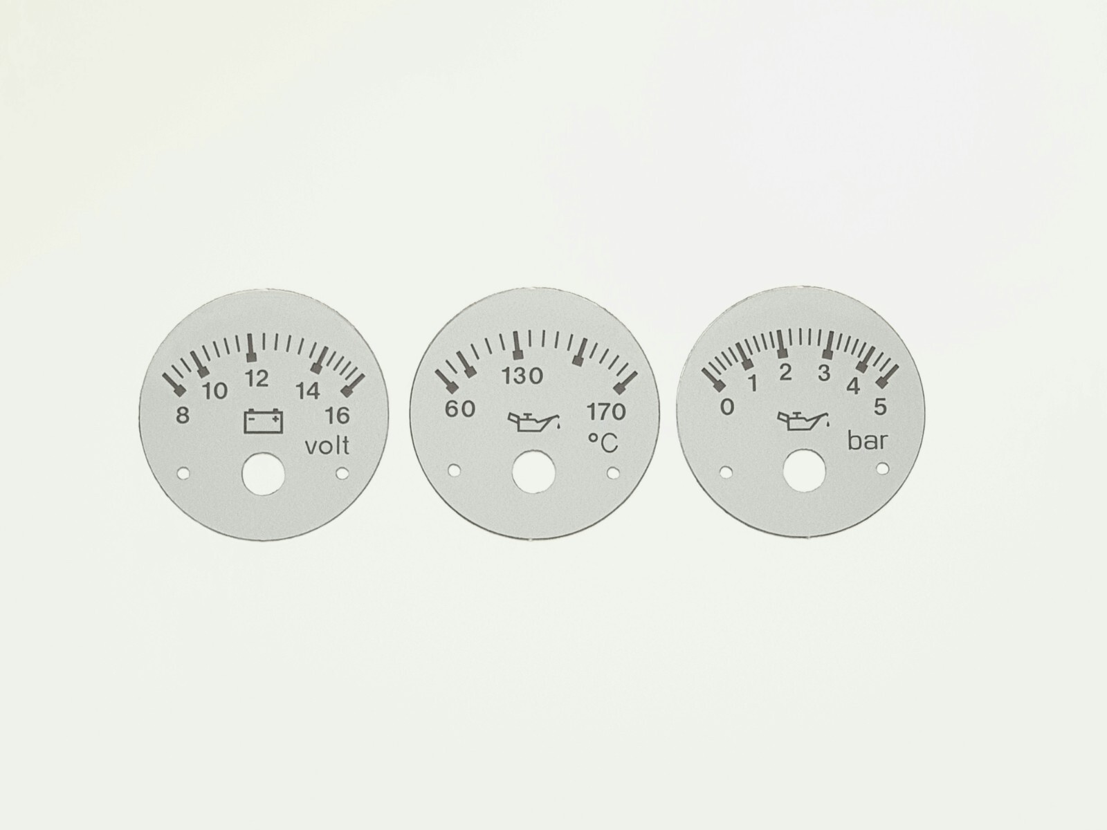 Audi S2 3B Tachometer Gauge Bezels Zusatzinstrument Old Version Gauges Dials