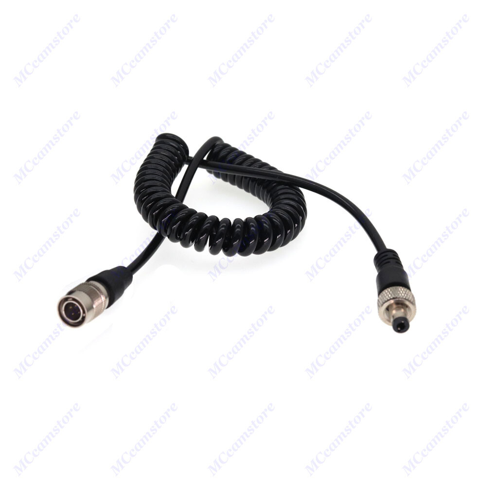 DC2.5with lock to Hirose 4-pin ZOOM F8 recorder Sound Devices 688/644/633 cord