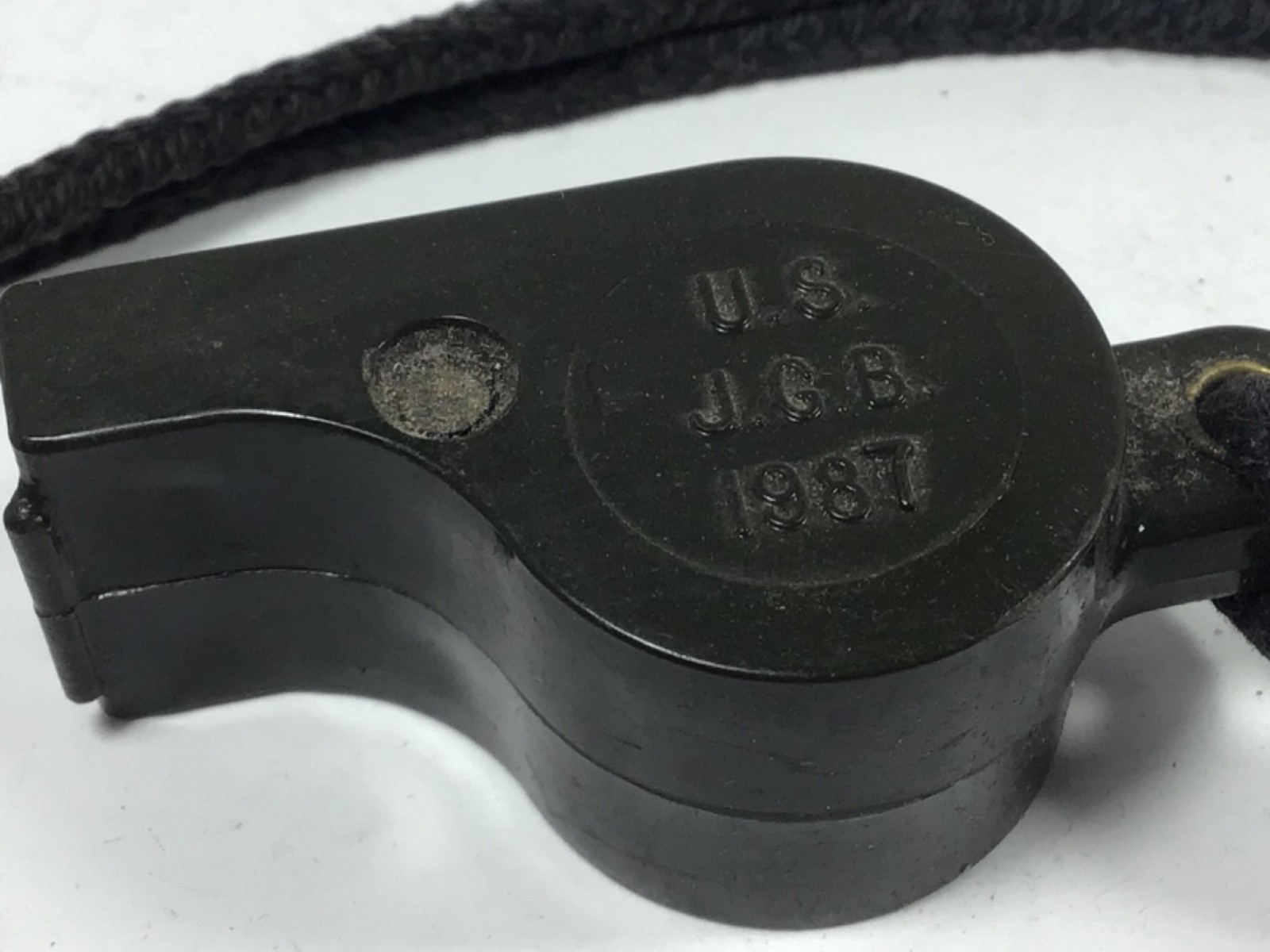 1987 US Army Plastic Whistle US JGB 1987   W2