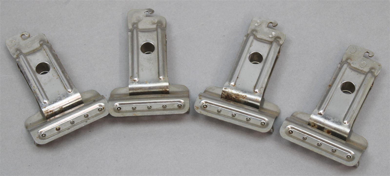 Set/4 Heavy Duty Stainless Steel Negative Film Clips Hangers Darkroom Processing