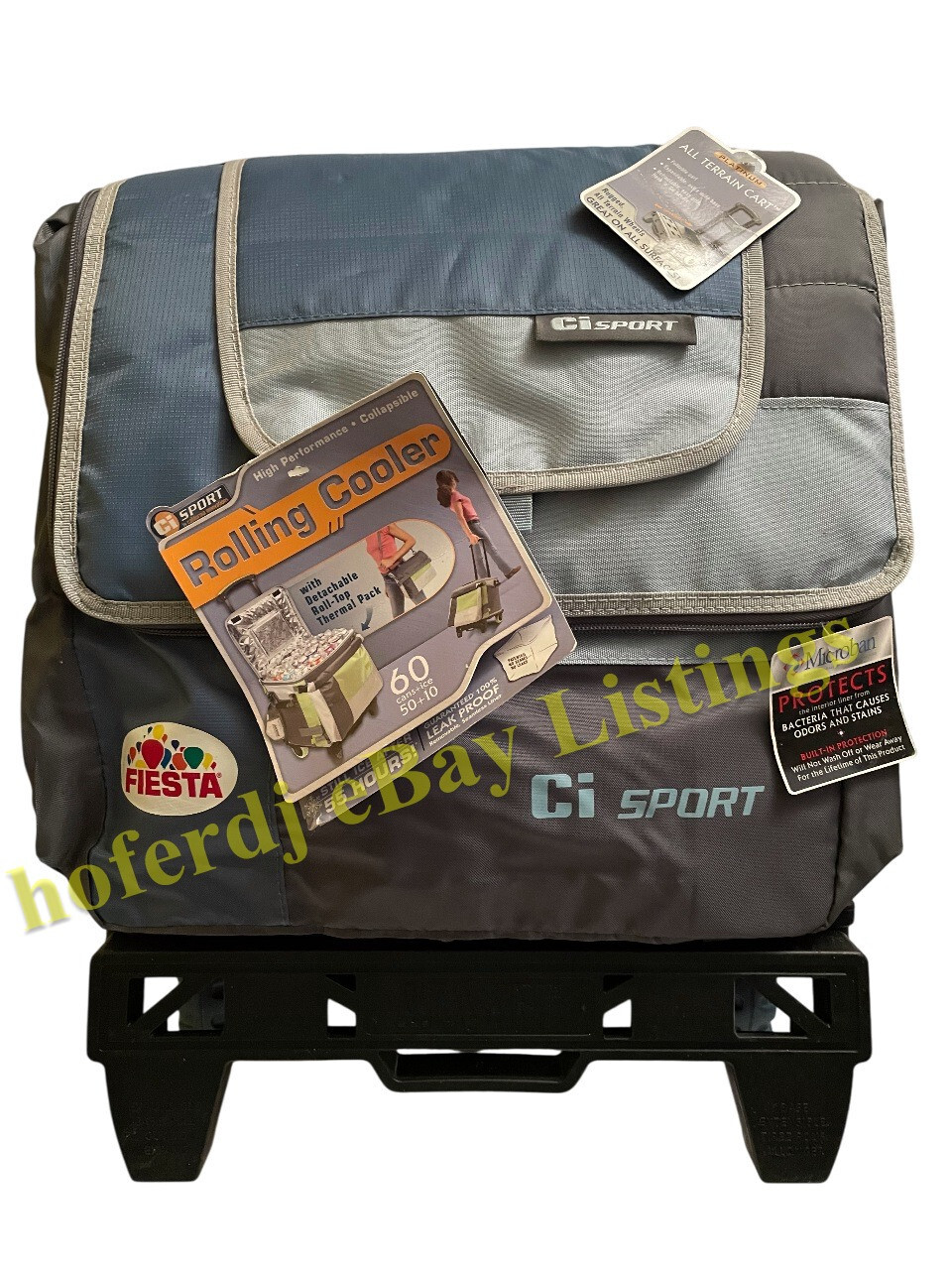 CI Sport Rolling Cooler Collapsible 60-Can Albuquerque Balloon Fiesta NEW