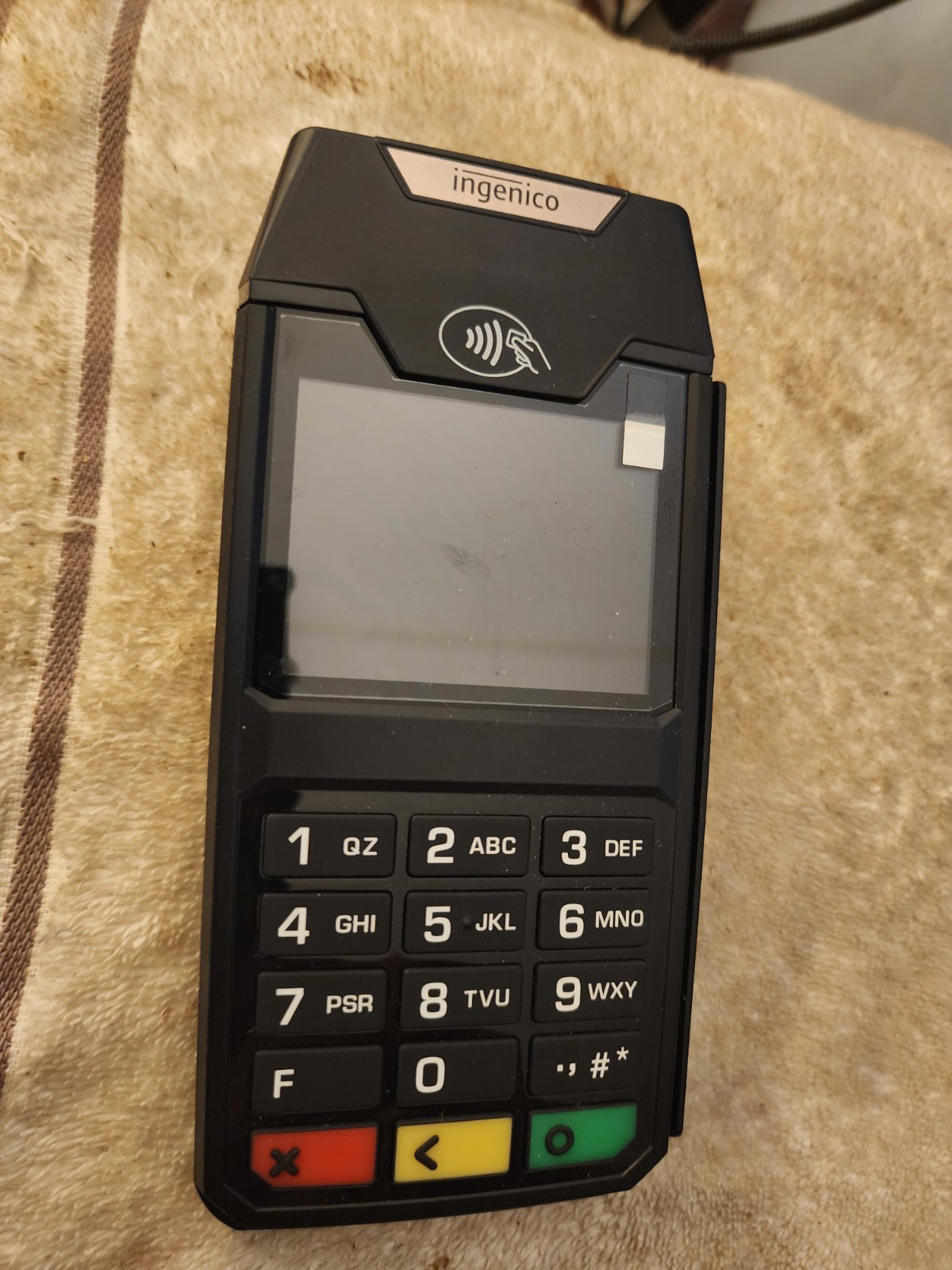 Ingenico Lane 3600  Card Reader Terminal Contactless  HARNESS & POWER SUPPLY