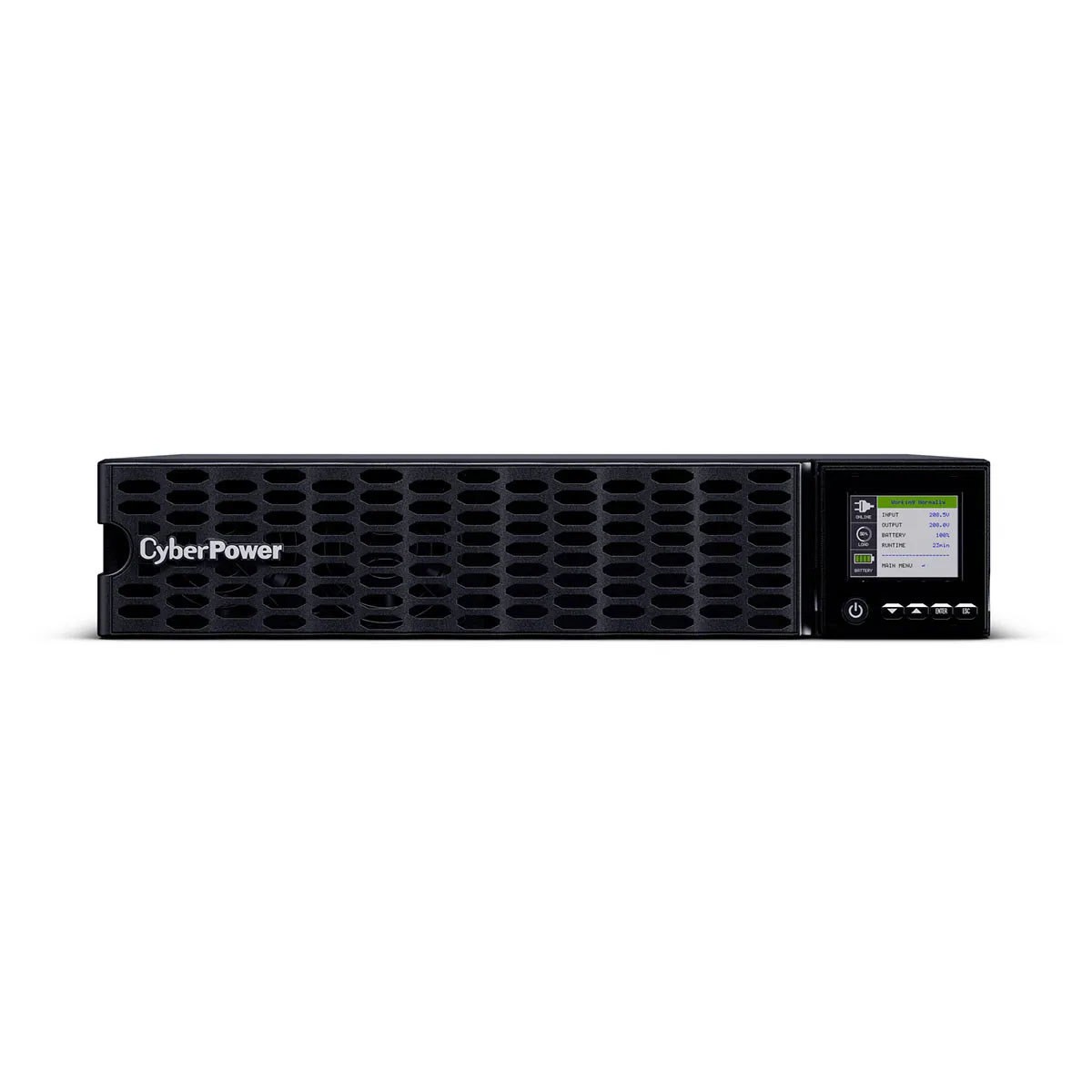 CyberPower OL2K2RTHD 2200VA/1800W Smart App Online Sine Wave LCD Rack/Tower Conv