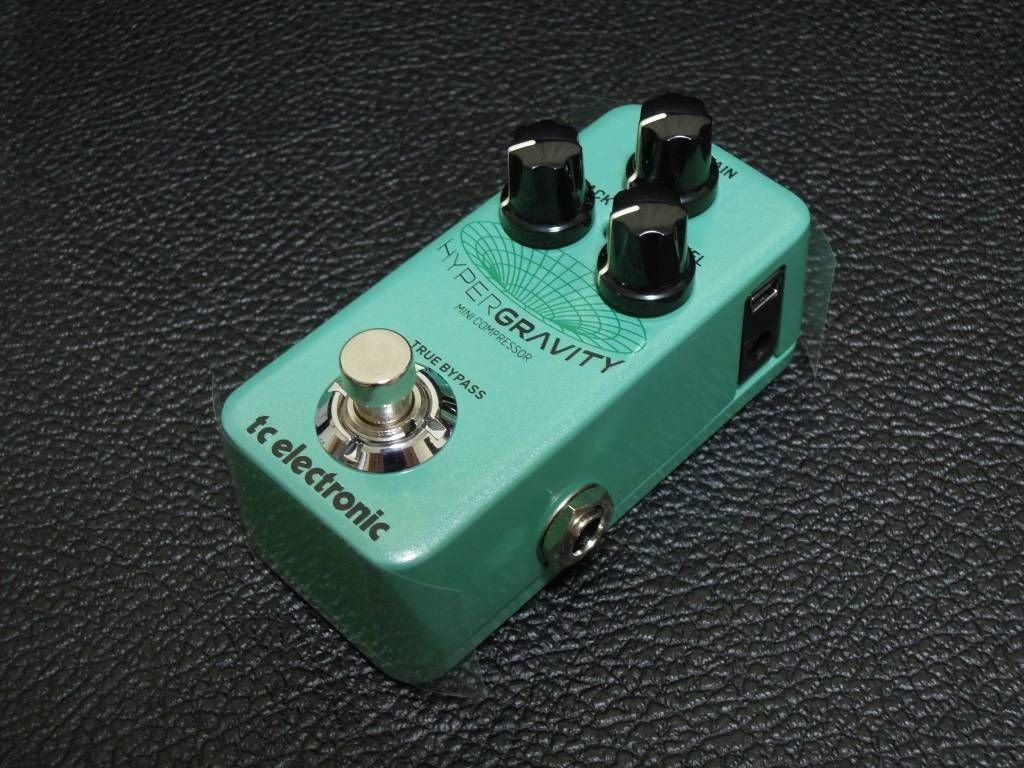 TC Electronic HyperGravity Mini Compressor Pedal for Electric Guitar Working