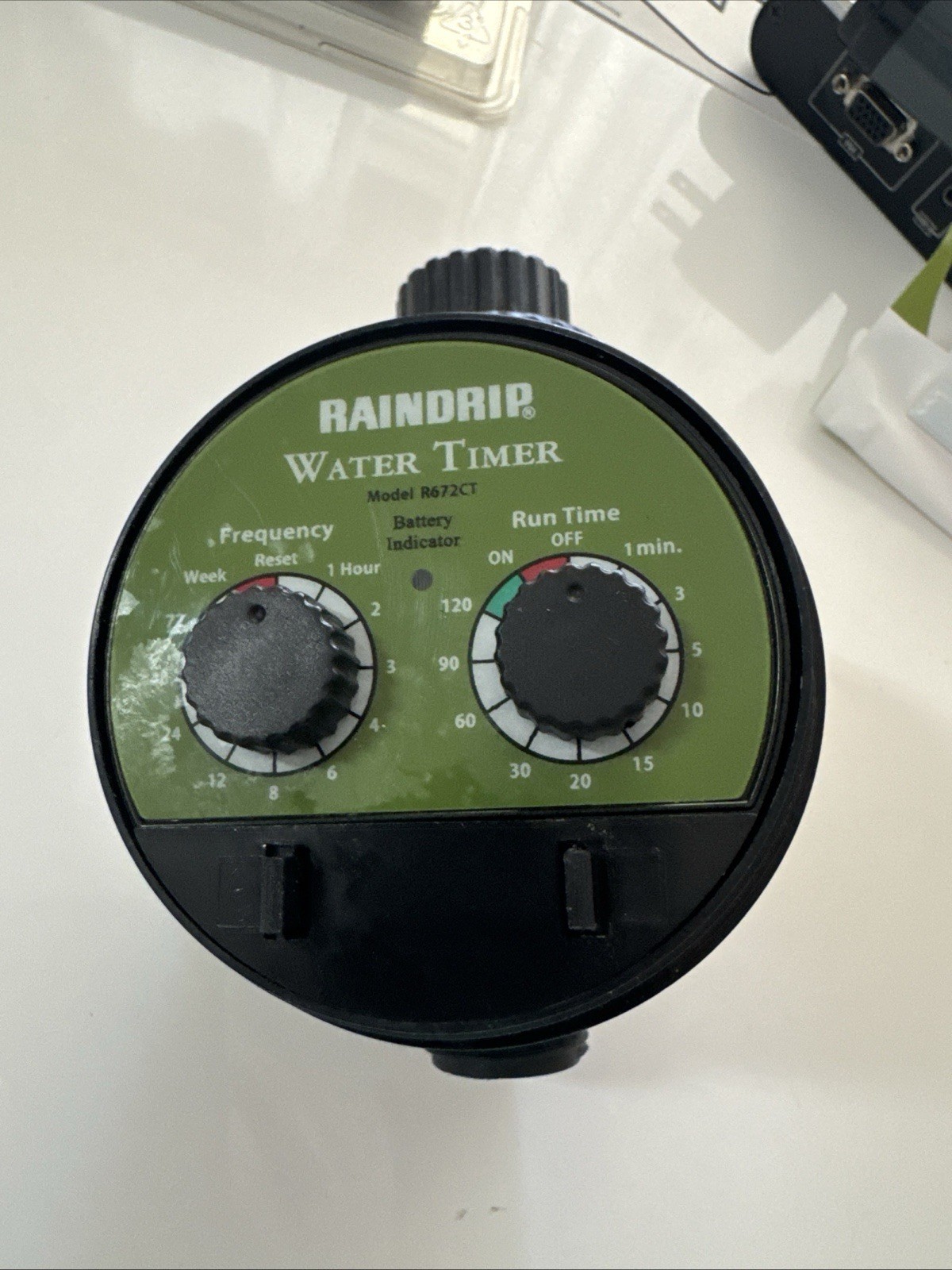 Raindrip R672CT Battery Operated Electronic Analog Water Timer READ!!!