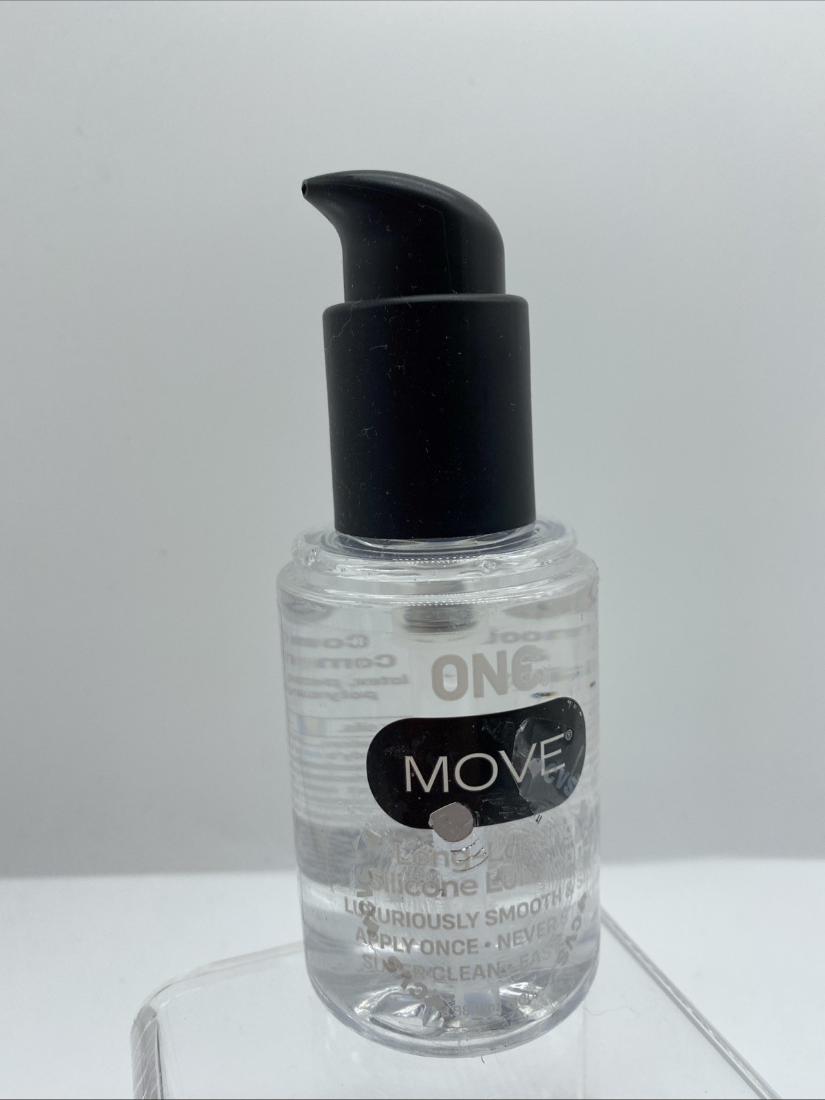ONE Move Personal Silicone Lubricant Long-Lasting Never Sticky 3.38 Oz