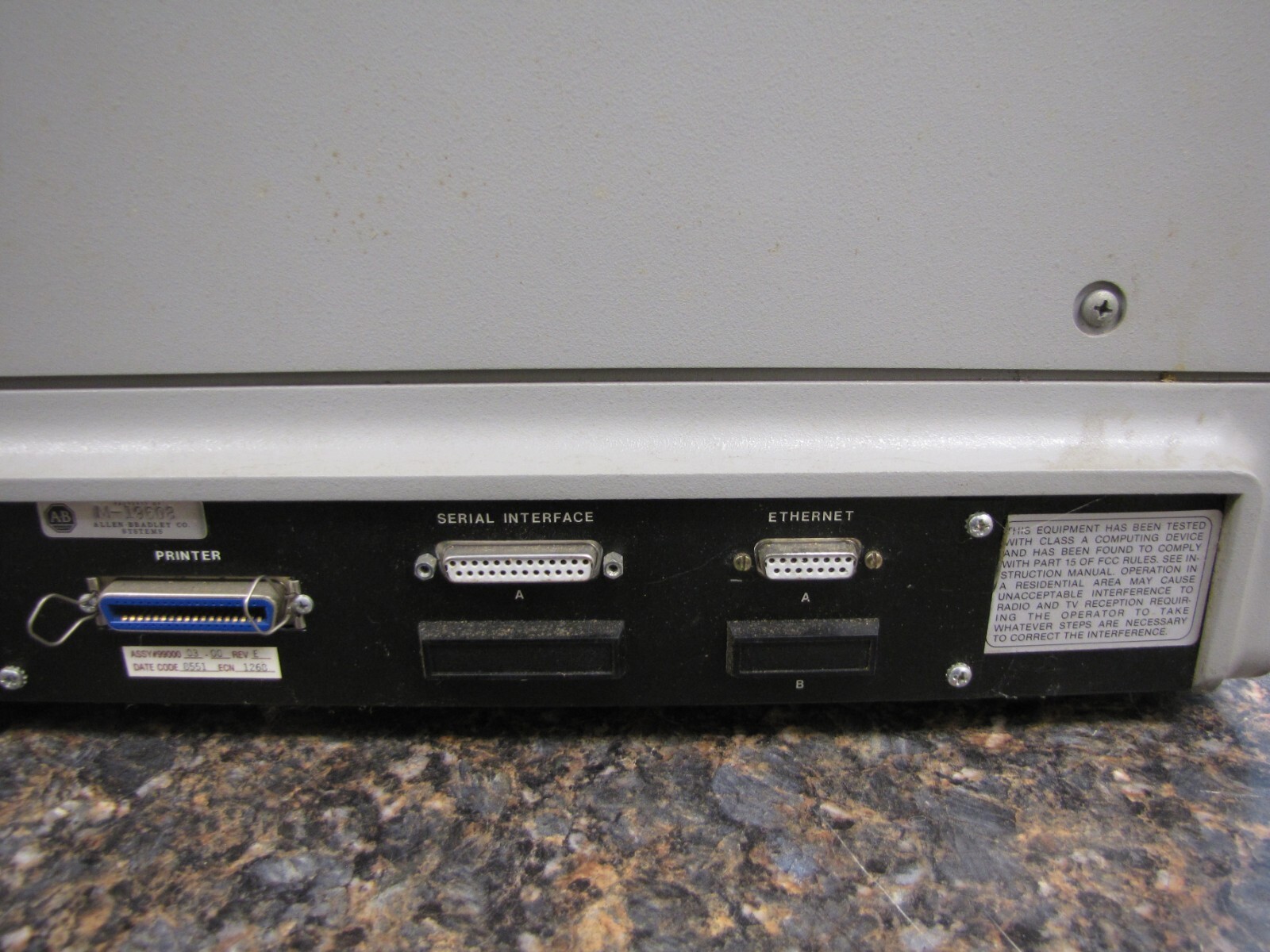Rare Vintage EXCELAN Nutcracker Desktop Computer System Model 1000 - Powers On