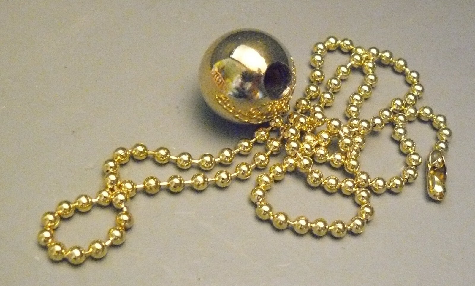 3/4" Brass Ball with 20" Pull Chain for Light/Ceiling Fan Lamp Lighting PC7
