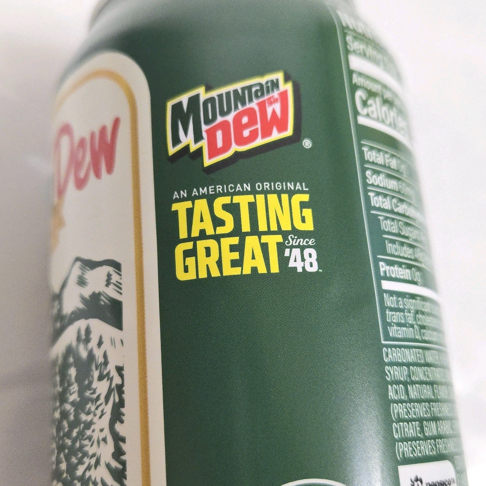 Mountain Dew Limited Edition 1948 Can - NOT OPENED Half Empty Error Can?! 🔥